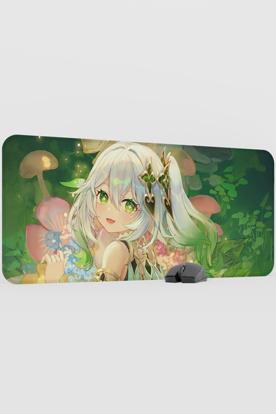 mousepad bastir لوحة ماوس للألعاب ناهيدا جينشين إمباكت أنيمي غاتشا V1 - مقاس ...