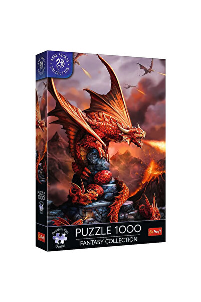 Trefl ПЪЗЕЛ 1000 PREMIUM PLUS COLECTIA FANTASY DRAGON DE FOC