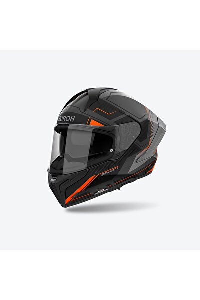 Airoh Matryx Rocket Orange Matt Kask