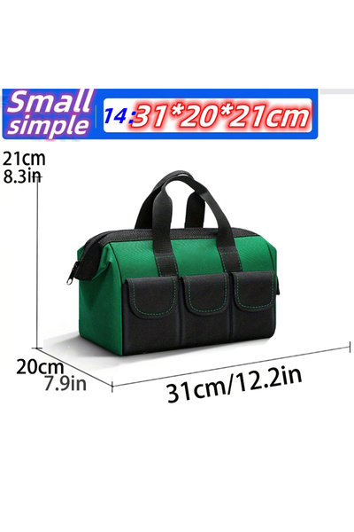 Choice20 حقيبة أدوات كبيرة السعة، بارتفاع 23 بوصة، مصنوعة من قماش أكسفورد 168...