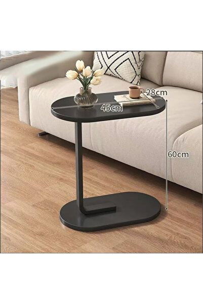 Sumkyle طاولة جانبية على شكل حرف C للأريكة، قابلة لتعديل الارتفاع والدوران 36...