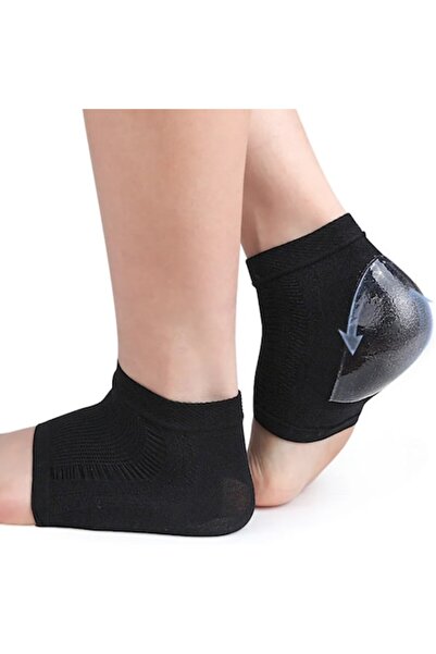 CRM Set de 2 șosete cu protecție pentru călcâi, CRM, cu efect de hidratare di...