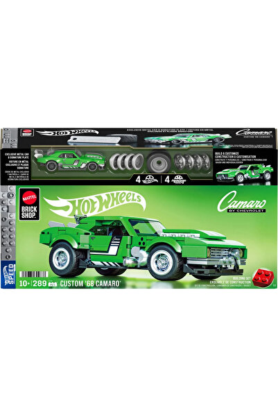 mattel SET DE CONSTRUCȚII HOT WHEELS SPEED SERIES CAMARO DE CHEVROLET 1968