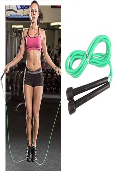 Primo Plus حبل قفز بلاستيكي للقفز السريع في صالة الألعاب الرياضية، طوله 2.5 م...