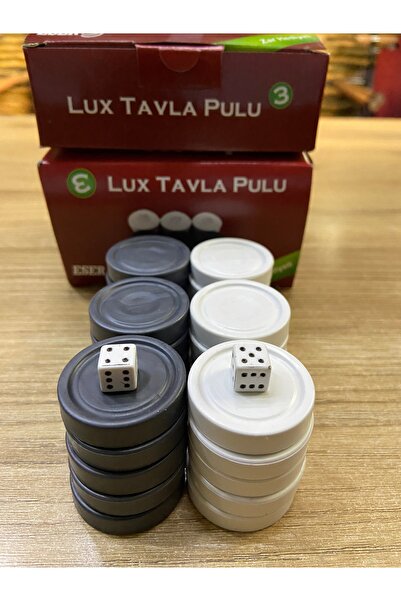 BATTON 3 no (3 cm) tavla pulu zar hediyeli