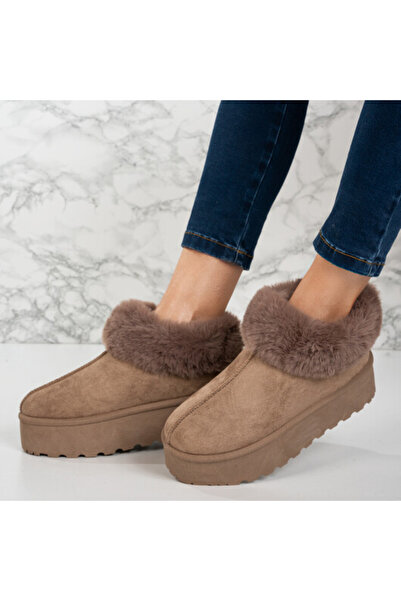 Sofia Store UG boots with fur made of PREMIUM suede eco-leather Kaki Matisa