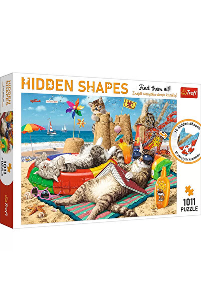 Trefl ПЪЗЕЛ 1000 FORME ASCUNSE FELINELE DRAGUTE