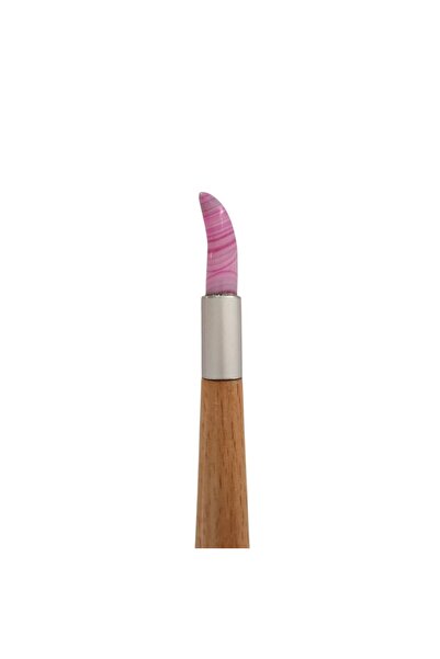 Sanathobi Agate Mühre Crow Nose-Zer Mühre Pink Color-Boxwood Ergonomic Handle...