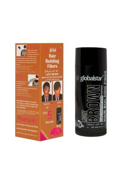 Globalstar سيروم الشعر البني الفاتح من جلوبال ستار