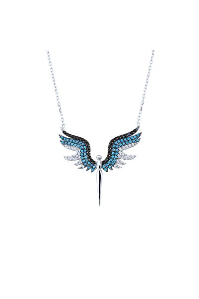 Bijuteria SORELLY Κολιέ με αλυσίδα από ασήμι 925 με επιμετάλλωση Αρχάγγελου Μ...