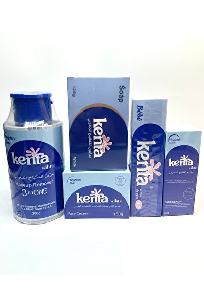 Kantai مجموعه كنتا تبييض تففتيح البشر ه مع مزيل مكياج