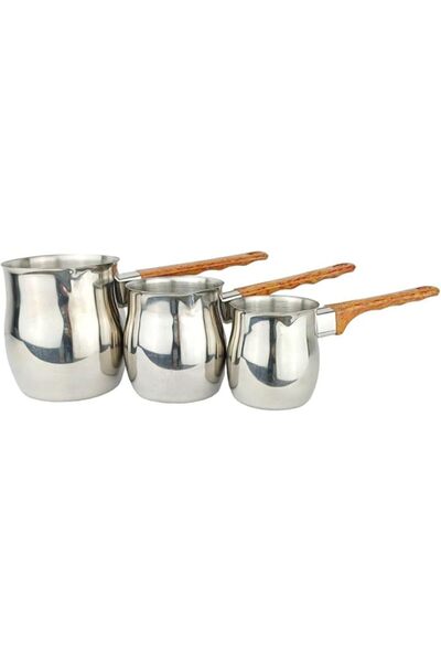 Generic Turkish Coffee Pot with Wooden Handle