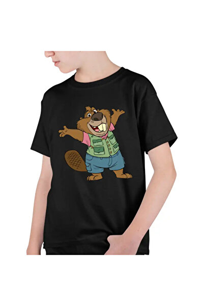 OEM Kids Boys Zootopia T-Shirt Nibbles Maplestick Beaver Zootropolis