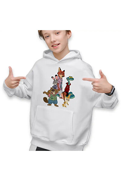 OEM Hanorac Copii Baieti Zootopia All Gang Zootropolis Zootropolis Nick Judy ...