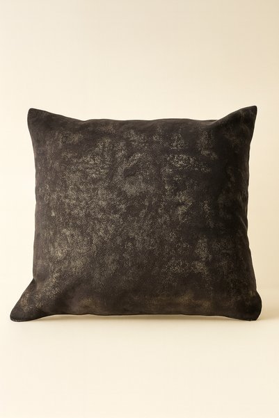Uğur Home Ev Tekstili Thick Velvet Decorative Throw Pillow Cover |   43X43 cm Soft Touch - Roslin Gold