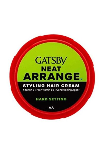 GATSBY كريم تصفيف الشعر نيت أورانج، تثبيت قوي، 125 غرام