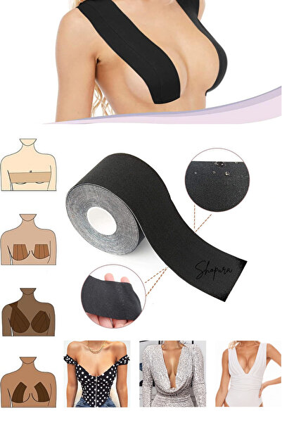 Shopura Göğüs Şekillendirici Bant, ve Sabitleme Bandı Yapışkan Göğüs Bandı