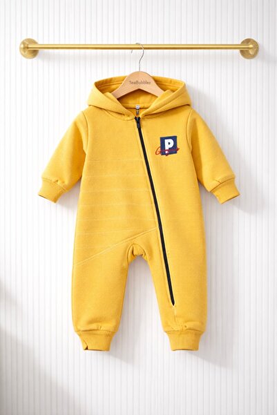 SeaBubbles Hooded Winter Baby Rompers