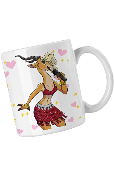 OEM Zootopia Gazelle Singer Zootropolis Star Mug