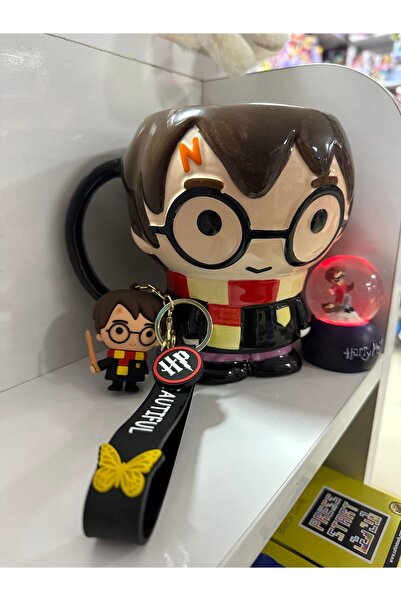 u-toys Harry Potter Mini Cup World Map and Keychain Set of 3