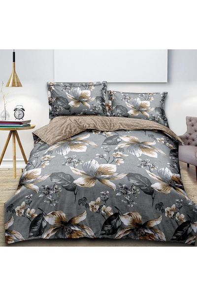 Pucioasa Double bed linen for 2 people Pucioasa, 4 pieces, Satin Cotton, DREA...