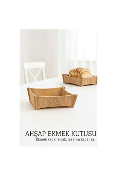 Skygo Wooden Bread Box - Natural, Stylish and Functional