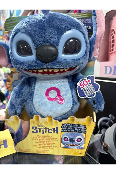 GIOCHI PREZIOSI Stitch 50 farklı sesli orjınal peluş robot interaktif stitch