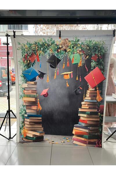 PROMISEBACKDROP2 150x200 Cm Mezuniyet Hatırası Fonu Okul Panoları, Etkinlik Fon