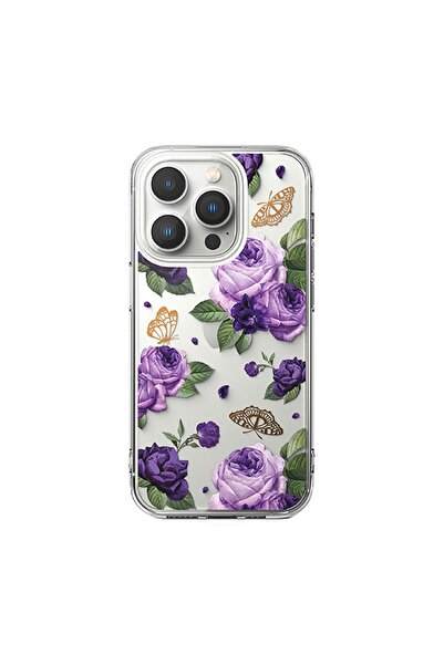 Ringke Carcasă Fusion pentru iPhone 14 Pro Max, roz violet