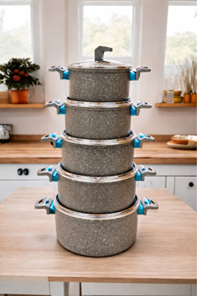 Generic Luxury granite cookware set – 5 pieces