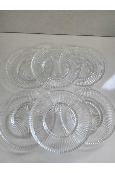 kurt41 Set of 6 Glass Tea Saucer
