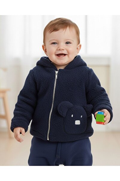 voyyo kids baby Baby Boy 1-2-3 Years Old, Teddy Bear Embroidered, Zipper Deta...