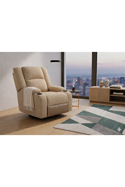 NZONE STORE Luxury reclining rocking and swivel chair with reclining backrest...