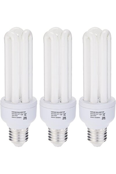 Osram ENERGY SAVER T4 20W DAY LIGHT BULB PROMO 3PCS SET