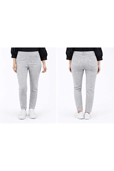 ANATOLIATEKSTILE Women's Leggings, Plus Sizes, Stretch Fabric – Mid Waist, Ca...