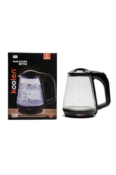 Koolen 800102006 Glass Electric Kettle 1.7L, 1700W