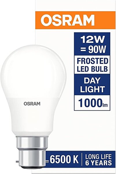 Osram LED Value Classic A Frosted B22D Bulb 12W (Replace 90W) Daylight 6500K