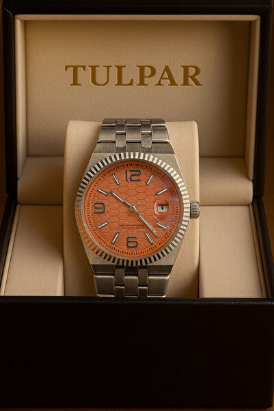Tulpar Özel Tasarım Limited Edition Çelik Kordon Takvimli Erkek Kol Saati
