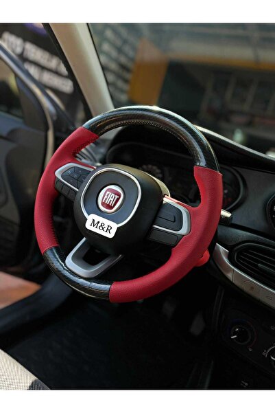 M&R OTO KILIF AKSESUAR Fiat Egea Orijinal Parlak Kristal Karbon Deri Kaplama ...