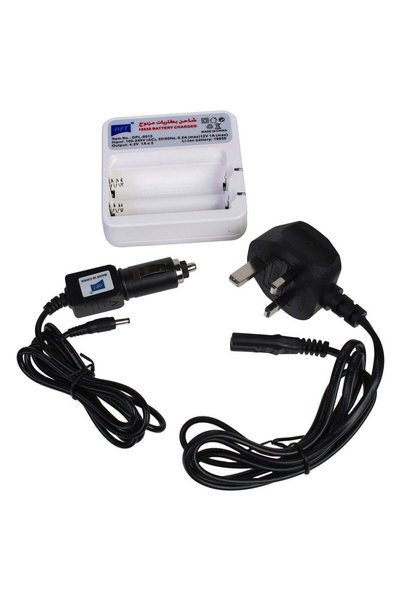 DPT Lithium Ion Battery Charger, Flashlight Battery Charger, Colorful, 2A Cap...