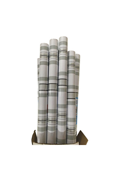 Bigpoint Самозалепващо фолио 2 м с райета №: 100 x 12 ролки