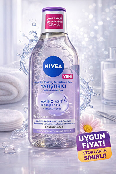 NIVEA Miceallair Hassas Cilt Temizleme Suyu 400 ml