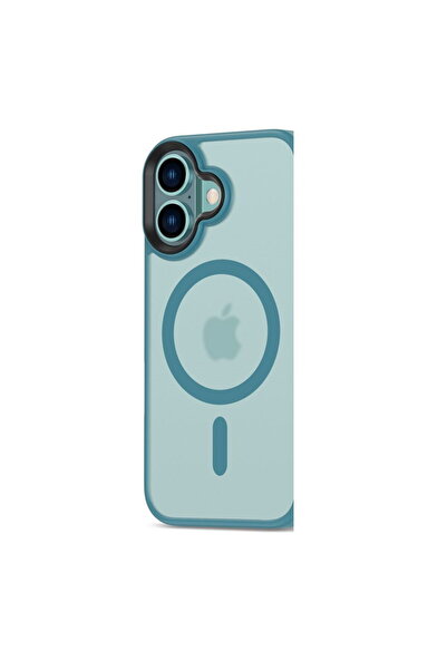 Tech-Protect Matte Teal MagSafe Case for iPhone 16