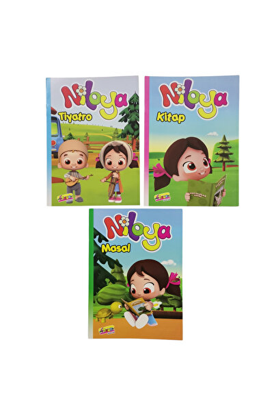 KESKİN COLOR Niloya hikaye kitabı seti masal kitap tiyatro