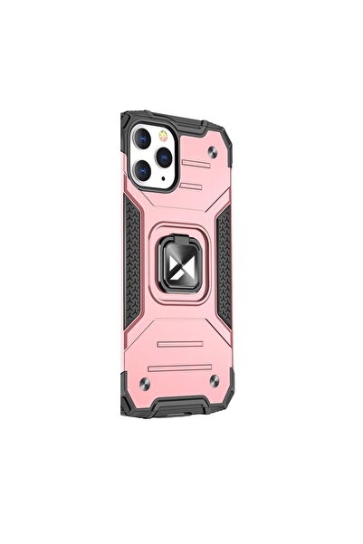 WOZINSKY Ring Armor Case for iPhone 13 Mini - Rose