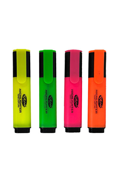 eher Textmarker Highlighter Eher-Krh, 4pcs/set