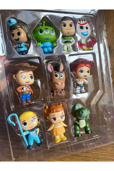 ANGELSS JEWELLERY BUZZ LIGHTYEAR 9LU OYUNCAK FİGÜR TOY STORY FORKY BO BEEP AL...