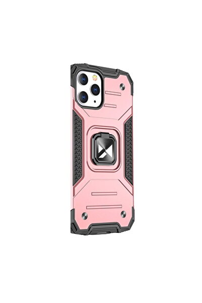 WOZINSKY Carcasă Ring Armor pentru iPhone 13 Pro - Roz