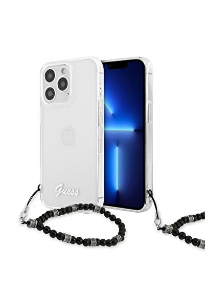 Guess iPhone 13 Pro Max Transparent Pearl Case