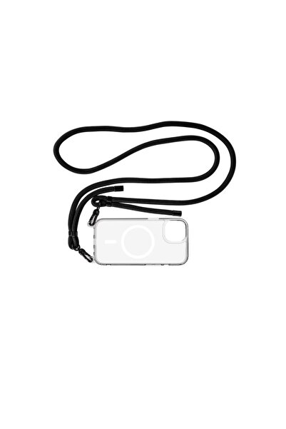 Mobile Origin Husă transparentă cu șnur pentru iPhone 14 MagSafe